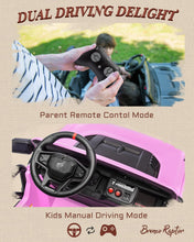 Load image into Gallery viewer, First Ride On 24V Ride on Toys for Big Kids, Licensed Ford Bronco Raptor 2 Seater Ride on Cars with Remote Control (24V, Pink)
