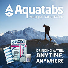 Load image into Gallery viewer, Aquatabs Water Purification Tablets, 397mg 100 Pack, Camping &amp; Emergency
