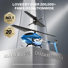 Load image into Gallery viewer, RC Helicopter with One Key take Off/Landing, High &amp; Low Speed and Durable Alloy Design
