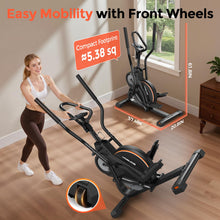 Load image into Gallery viewer, YOSUDA Elliptical Exercise Machine - Black
