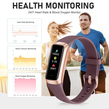 Load image into Gallery viewer, Bakoor Fitness Tracker, Fitness Watch (bordeaux)
