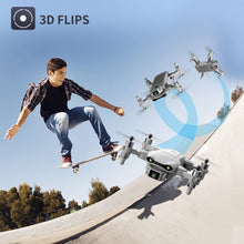 Load image into Gallery viewer, Mini Drone with 1080P HD Camera for Kids FPV Live Video RC Quadcopter for Adults Beginners Toys Gifts, Altitude Hold, Gray
