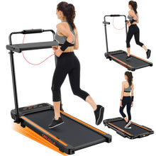 Load image into Gallery viewer, Walking Pad with 12% Incline, Under Desk Walking Pad Treadmill - Orange
