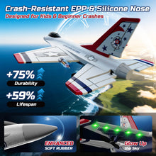 Load image into Gallery viewer, 3CH Remote Control Airplane Fighter Toys,2.4GHz 6-axis Gyro Stabilizer RTF Glider Aircraft
