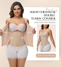 Load image into Gallery viewer, SHAPSHE Waist Trainer Corset for Women Tummy Control Body Shaper Vest -Tan XL
