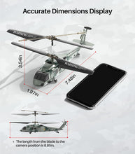 Load image into Gallery viewer, RC Military Helicopter S54H for Kids - One-Key Start/Landing, Altitude Hold, Upgraded Protection System, 3.5 Channel Toy for Boys and Girls

