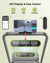 Load image into Gallery viewer, Walking Pad with 8% Incline Walking Treadmill Pad - Silver
