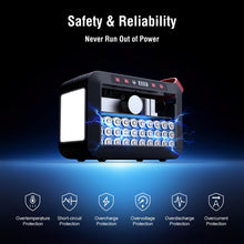 Load image into Gallery viewer, MARBERO 237Wh Solar Generator with Solar Panel Included Portable Power Station 300W Pure Sine Wave with Foldable Solar Panel 60W Set for Camping Outdoor Hiking Fishing Emergency
