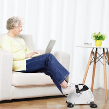 Load image into Gallery viewer, Mini Exercise Bike, Uten Under Desk Bike Pedal Exercise (White)
