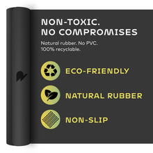 Load image into Gallery viewer, Pure Plank Reversible Yoga Mat - 5mm Thick Dual Sided Non-Slip Exercise Mat Made with 100% Recyclable Natural Rubber Eco-Friendly Fitness Pad for Core Training, HIIT, Pilates &amp; Home Gym 26x71"
