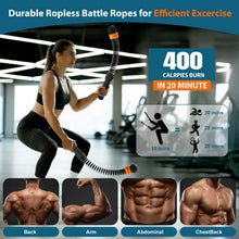 Load image into Gallery viewer, TOUSAINS ET3 Elliptical Trainers (Black+Dumbbell)
