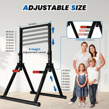Load image into Gallery viewer, DOBESTS Power Tower Pull Up Bar Free Standing - Black Style 2
