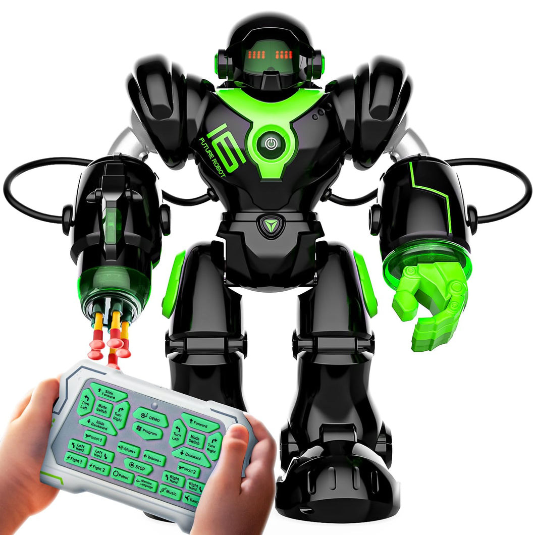 Robot Toys for Kids - Smart Programmable, Dancing Remote Control Emo Robot with 22 Actions