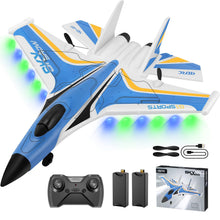 Load image into Gallery viewer, 4DRC G1 RC Plane for Adults Kids, RC Airplane Fighter Jet 2.4GHz 4 Channel 6-axis
