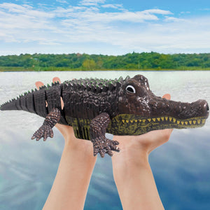 Remote Control Crocodile Toys, RC Shark Pool Toys for Kids Ages 4-8, 2.4GHz Remote Control Alligator Water Toys