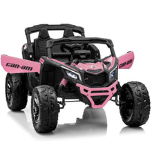 Load image into Gallery viewer, 24V Ride on Toys for Big Kids,Kids Electric Ride on Car UTV 4WD/2WD,High Speed Power Wheels with EVA Rubber Tires - Pink
