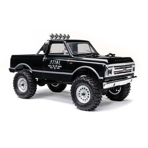 RC Truck 1/24 SCX24 1967 Chevrolet C10 4WD Truck RTR (Comes with Everything Needed to Run), Black, AXI00001V2T4