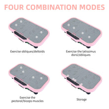 Load image into Gallery viewer, Silent Vibration Plate Exercise Machine for Weight Loss, (Light Pink)
