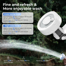 Load image into Gallery viewer, FLEXTAILGEAR MAX Shower Portable Shower for Camping, Rechargeable Outdoor Camping Shower, Portable Shower Pump with USB-C,Shower Pump for Hiking, Car wash, Pet Cleaning, Beach Vacations
