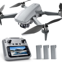 Load image into Gallery viewer, GPS Drone with EIS 4K Camera for Adults , RC Drones with 4.5 inch HD Screen on Controller, Auto Return, 3 Batteries for 90 min Flight Time, 3280 FT Long Control Range Transmission, Circle Fly and Follow Me Mode, Foldable Quadcopter for Beginner, Under 249

