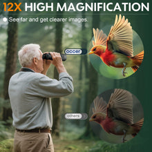 Load image into Gallery viewer, Occer 12x50 Binoculars for Adults High Powered for Bird Watching Hunting
