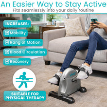 Load image into Gallery viewer, Vive Under Desk Bike Pedal Exerciser - Multicolored
