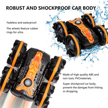 Load image into Gallery viewer, Amphibious RC Car for Kids, 4WD 2.4GHz Stunt Vehicle with Gesture &amp; Remote Dual Control, 360° Spins
