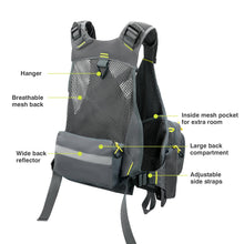 Load image into Gallery viewer, Gonex Fly Fishing Vest for Men Women, Trout, Adjustable Size, 18 Pockets
