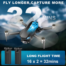 Load image into Gallery viewer, GPS Drone with Camera for Adults, 2K HD FPV Drones with Auto Return, Follow Me, Circle Fly, Waypoint Fly, Stable Hover
