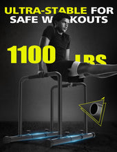Load image into Gallery viewer, Dripex 1100lbs Adjustable Dip Bar - Black
