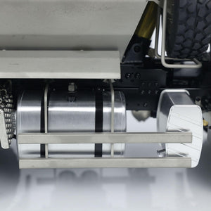 1/14 6 * 6 Front Cylinder Hydraulic Dumper Truck Tipper RC Model 540 Motor Lock Servo Light Sound System Lesu Construction Vehicle
