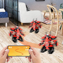 Load image into Gallery viewer, Building Blocks RC Robot App Controlled Toy, Remote Control STEM Robot Toy, DIY Robotics  (Red)
