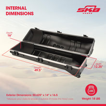 Load image into Gallery viewer, SKB Staff ATA Hard Shell Plastic Golf Travel Case for Cart Bags w/ 2 Wheels
