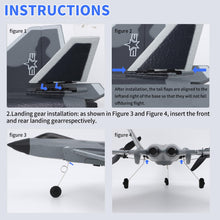 Load image into Gallery viewer, RC Plane 3 Channel Brushless Foam Glider, 40 kmh Remote Control Plane - Fly Vertically, Inverted &amp; Tumble, Large RC Airplane Toy
