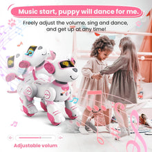 Load image into Gallery viewer, Robot Dog for Kids Age 7-8 Robot Toys Interactive Remote Control Dog Follow &amp; Touch Function Robo Dog Pets Robotic Puppy
