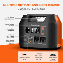 Load image into Gallery viewer, EnginStar Portable Power Station 300W 296Wh Solar Generator
