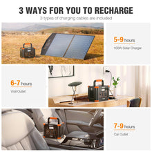 Load image into Gallery viewer, GRECELL Portable Power Station 330W (Peak 600W) 288.6Wh Solar Generator
