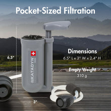 Load image into Gallery viewer, Katadyn Hiker Pump-Action Water Filter, 11 oz
