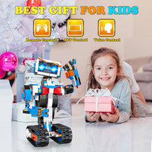 Load image into Gallery viewer, Robot Building Toys for Boys, STEM Projects for Kids Ages 8-12, Remote &amp; APP Controlled Engineering Learning Educational (635 Pieces)
