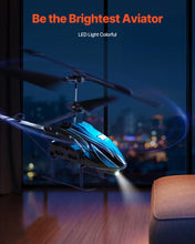 Load image into Gallery viewer, RC Helicopter, 2.4GHz Flying Remote Control Helicopter, 3.5 Channel RC Airplane for Kid, 16 Mins Flight Time, Altitude Hold, One-Key Takeoff/Landing
