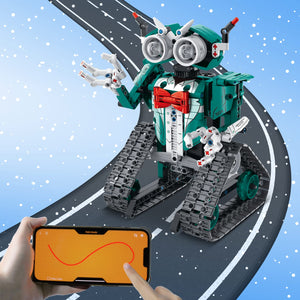 APP/Remote Control STEM Building Kits for Kids Ages 8-12 - 3 in 1 RC Robot Car Toys, 440 Pcs Educational Science Projects