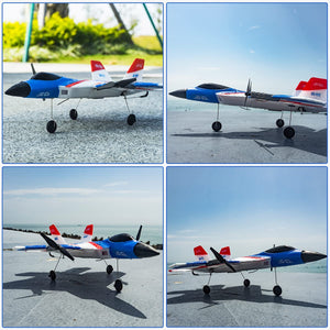 RC Plane 4 Channel Remote Control Airplane, F-22 RC Airplane for Beginners Adult with Stunt Flying