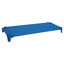 Load image into Gallery viewer, Wood Designs Stackable Daycare Cots for Kids, 52", Blue, Factory Assembled Nap Cots for Sleeping, 87888 [Set of 5]
