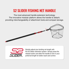 Load image into Gallery viewer, EGO S2 Slider Reach Fishing Landing Net, Large PVC Coated Mesh
