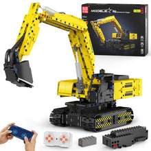 Load image into Gallery viewer, RC Excavator Technique Building Sets for Boys,15061 RC Construction Vehicles Toy with APP Remote Control Building Blocks, STEM
