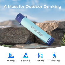 Load image into Gallery viewer, Waterdrop Portable Water Filter Straw, Camping Water Filter
