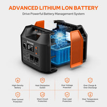 Load image into Gallery viewer, EnginStar Portable Power Station 300W 296Wh Solar Generator
