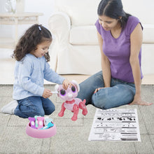 Load image into Gallery viewer, Remote Control Dog Gesture Sensing - Smart Puppy Pink Toy Robot Pet Walks Barks Interactive with Toddler, STEM Play
