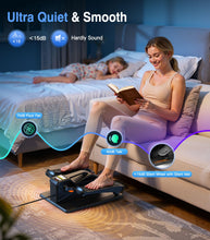 Load image into Gallery viewer, Portable Under Desk Elliptical Machine with Wireless Remote
