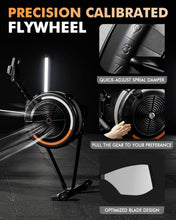 Load image into Gallery viewer, GMWD Air Rowing Machines for Home - Russet Orange
